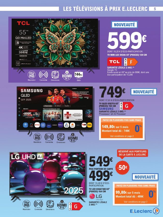 Catalogue E. Leclerc 08.07.2025 - 19.07.2025
