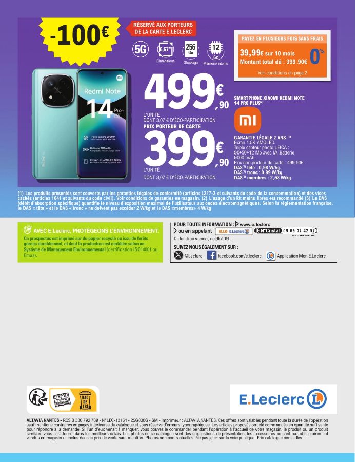 Catalogue E. Leclerc 12.08.2025 - 23.08.2025