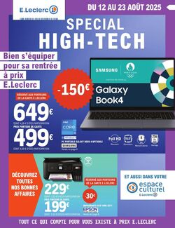 Catalogue E. Leclerc 12.08.2025 - 23.08.2025