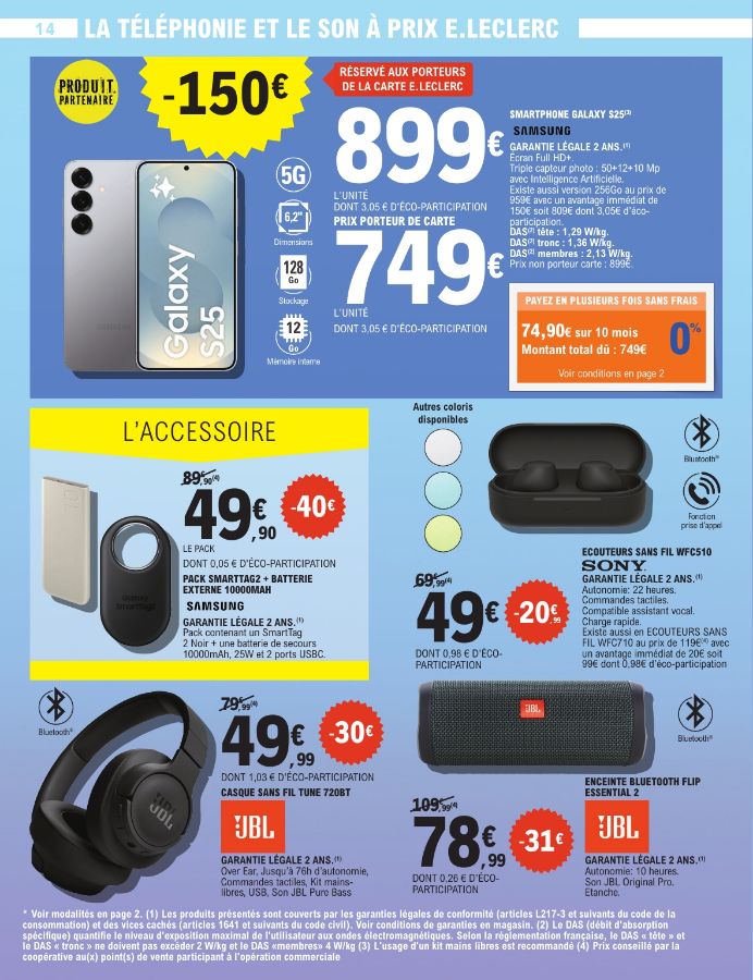 Catalogue E. Leclerc 16.09.2025 - 27.09.2025
