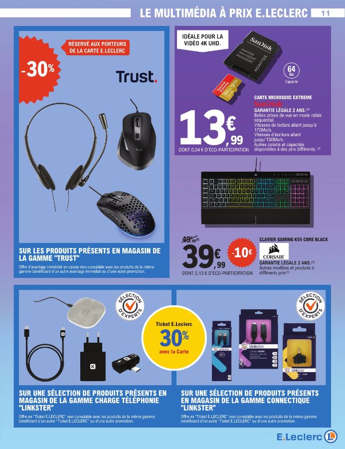 Catalogue E. Leclerc 16.09.2025 - 27.09.2025