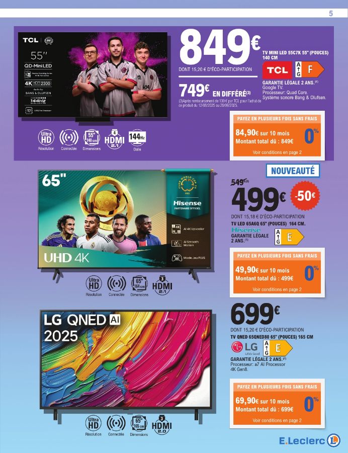 Catalogue E. Leclerc 16.09.2025 - 27.09.2025