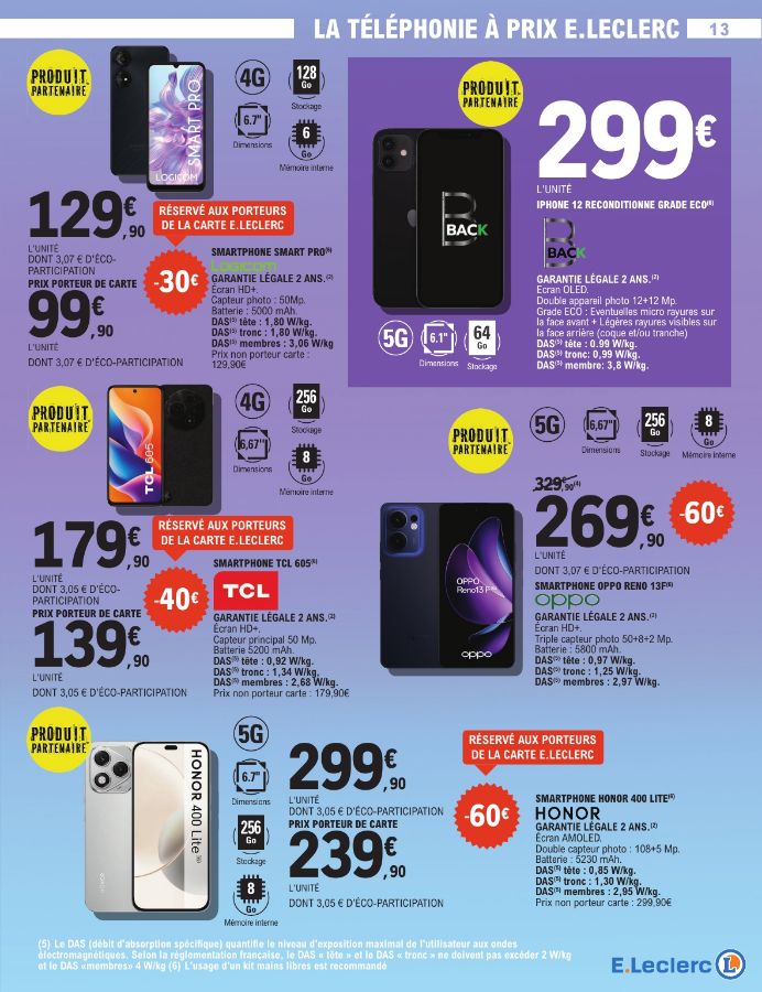 Catalogue E. Leclerc 16.09.2025 - 27.09.2025