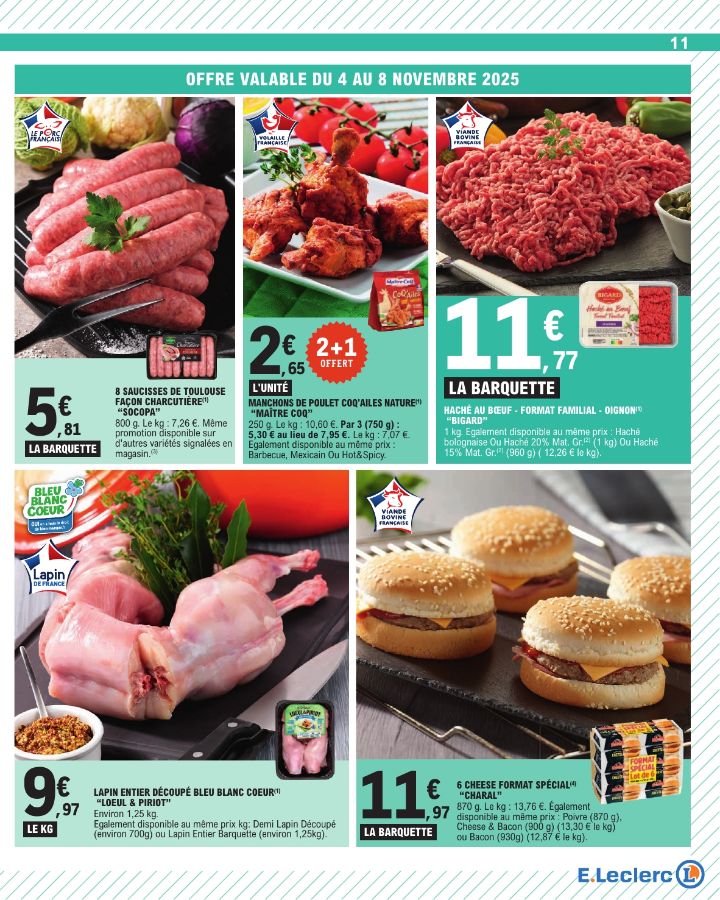 Catalogue E. Leclerc 04.11.2025 - 15.11.2025