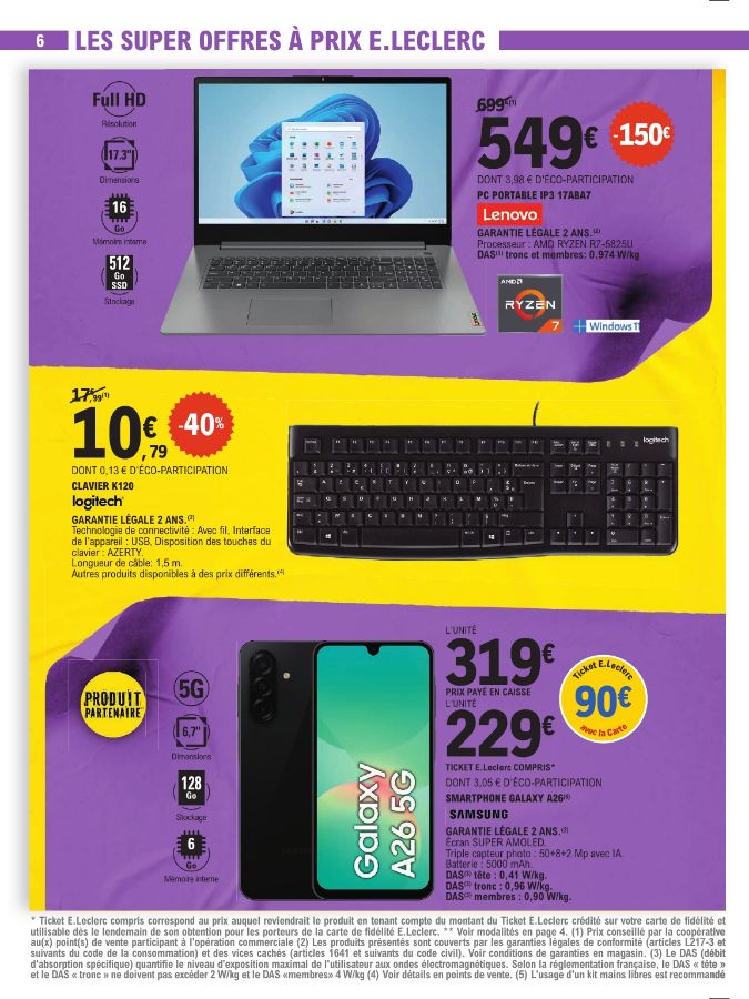 Catalogue E. Leclerc 16.09.2025 - 27.09.2025