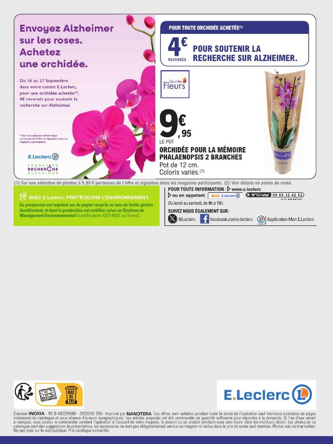 Catalogue E. Leclerc 16.09.2025 - 27.09.2025