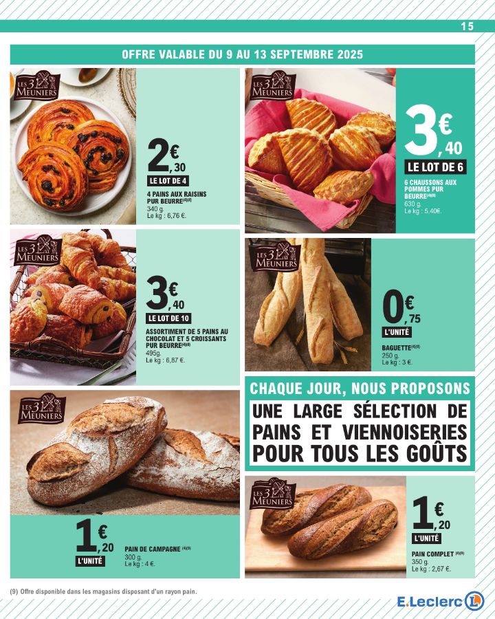 Catalogue E. Leclerc 09.09.2025 - 20.09.2025