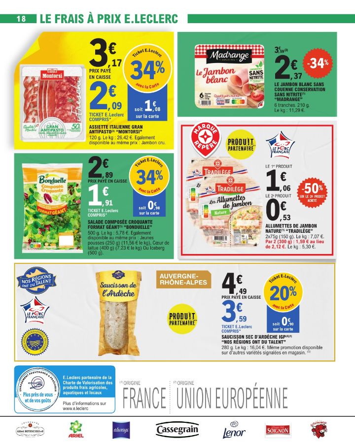 Catalogue E. Leclerc 09.09.2025 - 20.09.2025