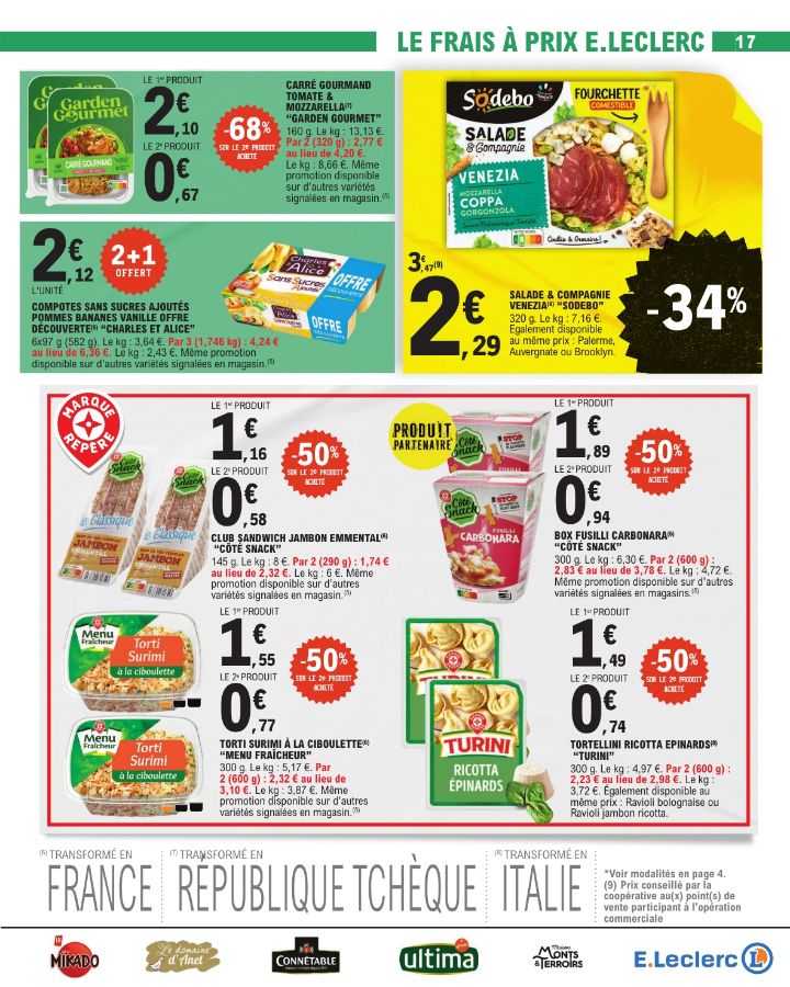 Catalogue E. Leclerc 09.09.2025 - 20.09.2025