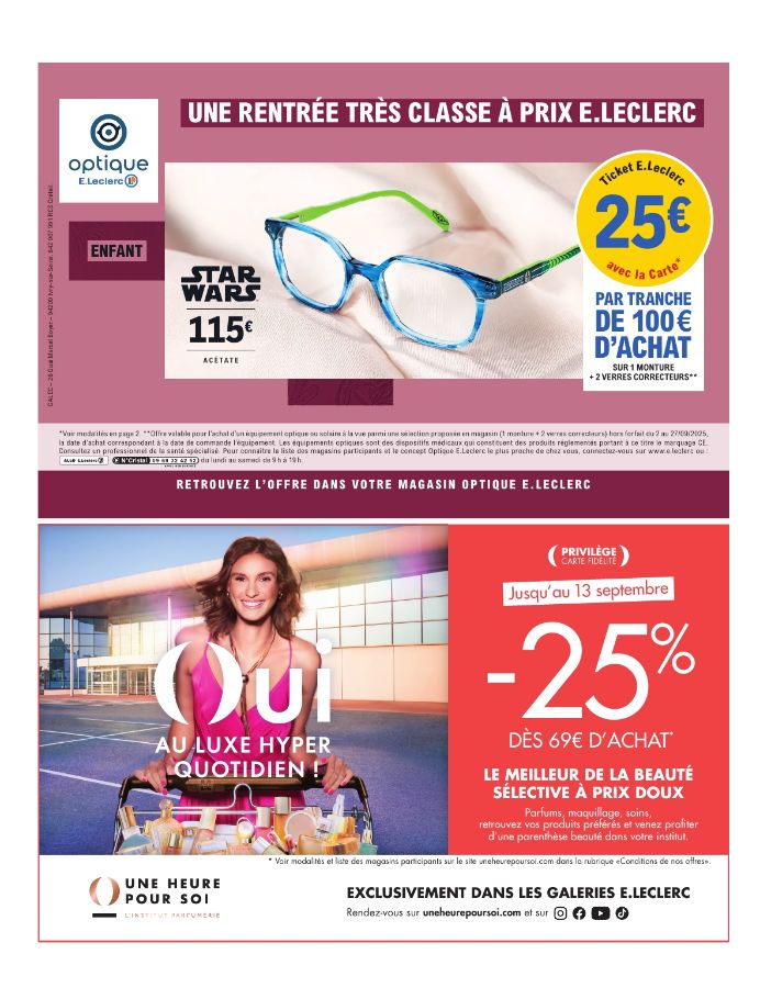 Catalogue E. Leclerc 02.09.2025 - 13.09.2025