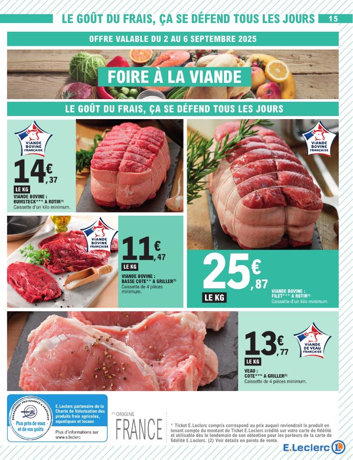 Catalogue E. Leclerc 02.09.2025 - 13.09.2025