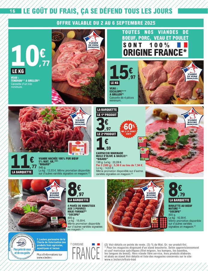 Catalogue E. Leclerc 02.09.2025 - 13.09.2025