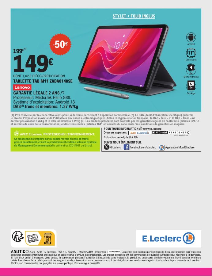 Catalogue E. Leclerc 02.09.2025 - 13.09.2025