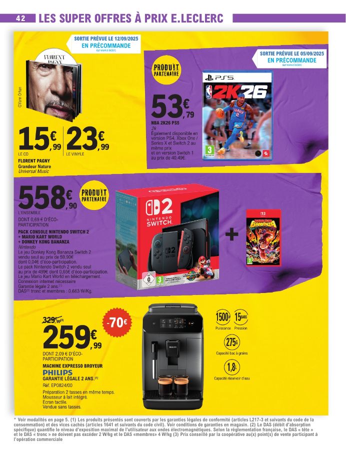 Catalogue E. Leclerc 02.09.2025 - 13.09.2025