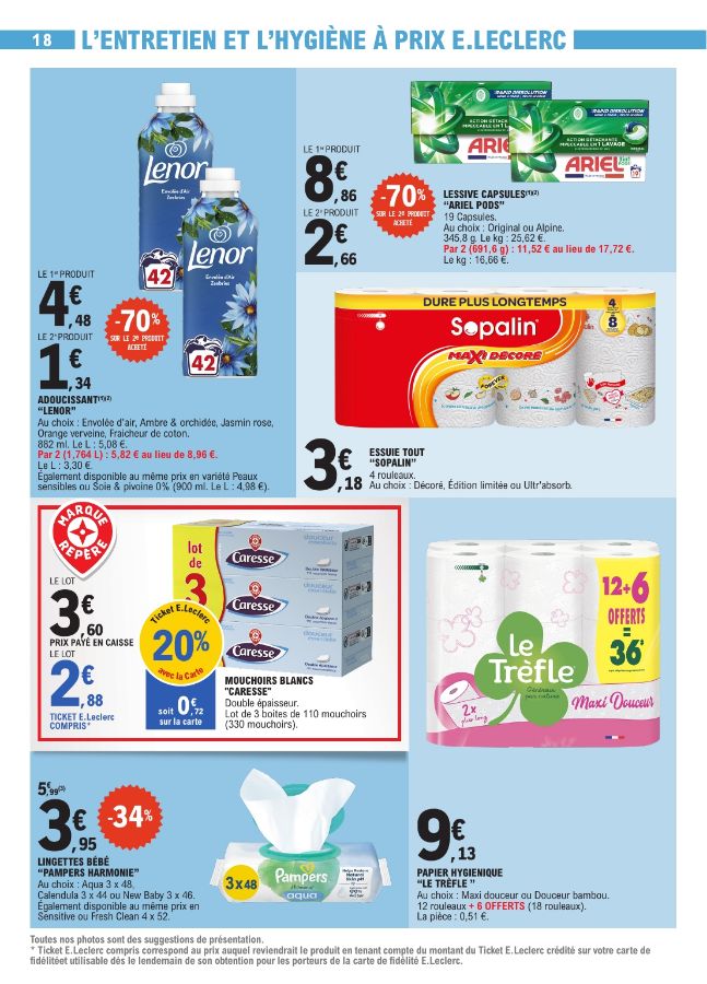 Catalogue E. Leclerc 05.08.2025 - 16.08.2025
