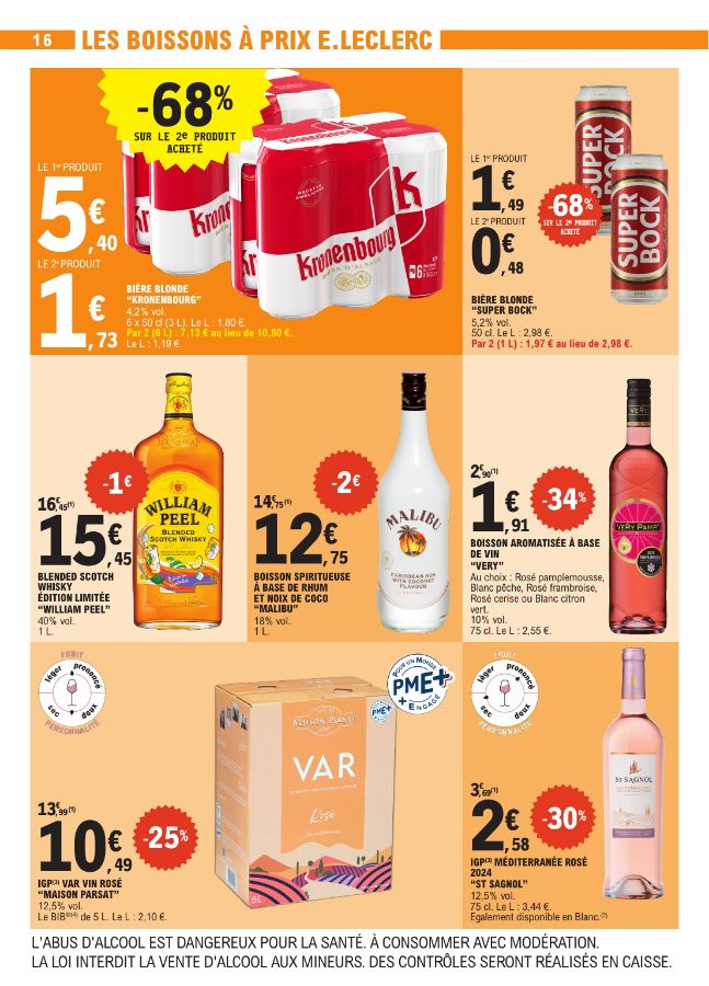 Catalogue E. Leclerc 19.08.2025 - 30.08.2025