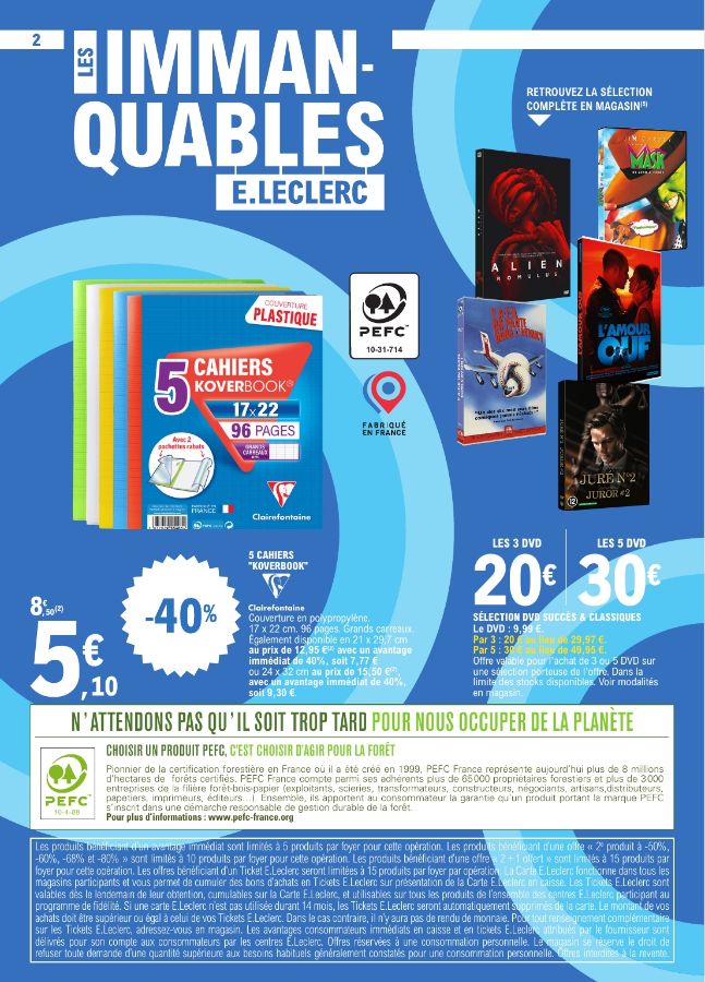 Catalogue E. Leclerc 19.08.2025 - 30.08.2025