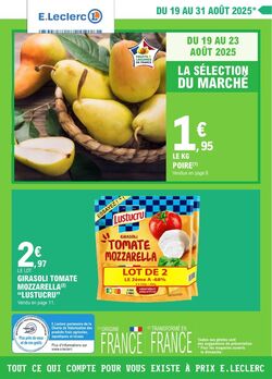 Catalogue E. Leclerc 19.08.2025 - 30.08.2025