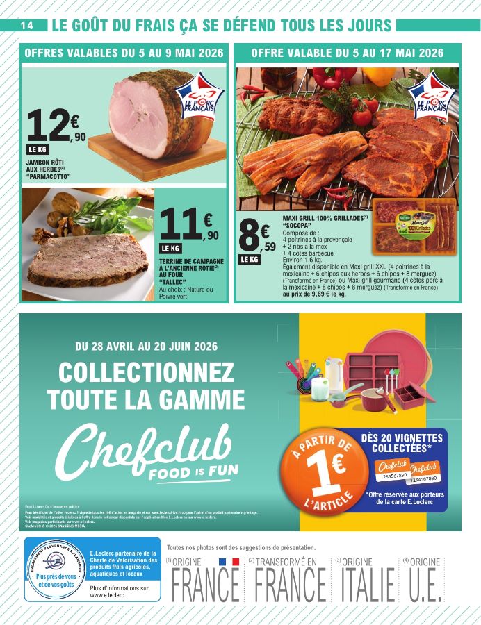 Catalogue E. Leclerc 05.05.2026 - 16.05.2026