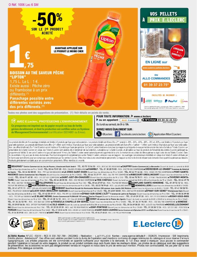 Catalogue E. Leclerc 14.07.2026 - 25.07.2026