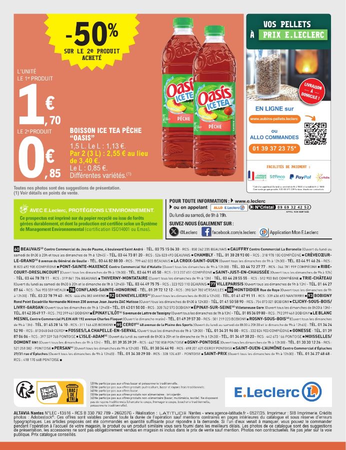 Catalogue E. Leclerc 28.07.2026 - 08.08.2026