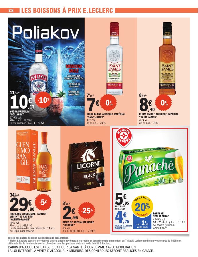 Catalogue E. Leclerc 28.07.2026 - 08.08.2026