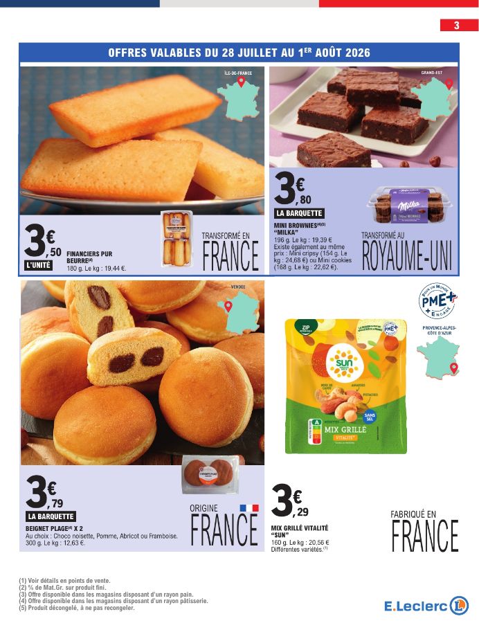 Catalogue E. Leclerc 28.07.2026 - 08.08.2026