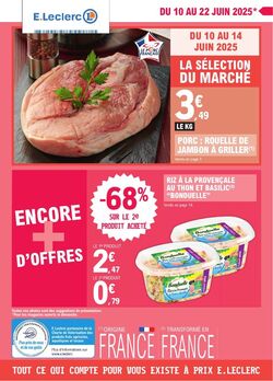 Catalogue E. Leclerc 10.06.2025 - 21.06.2025