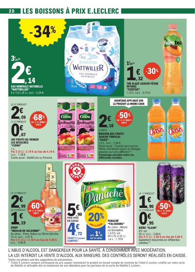 Catalogue E. Leclerc 08.07.2025 - 19.07.2025