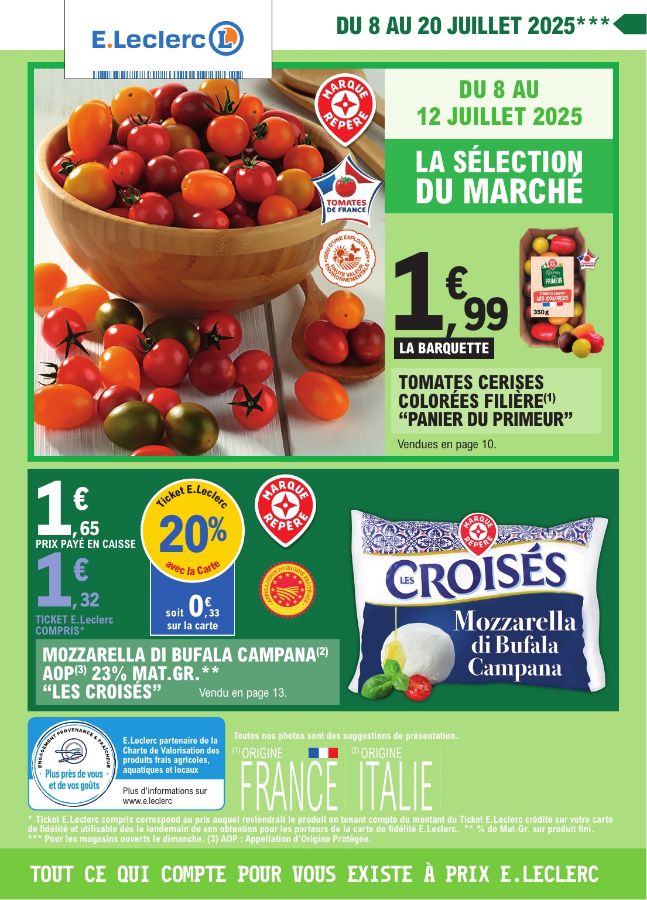 Catalogue E. Leclerc 08.07.2025 - 19.07.2025