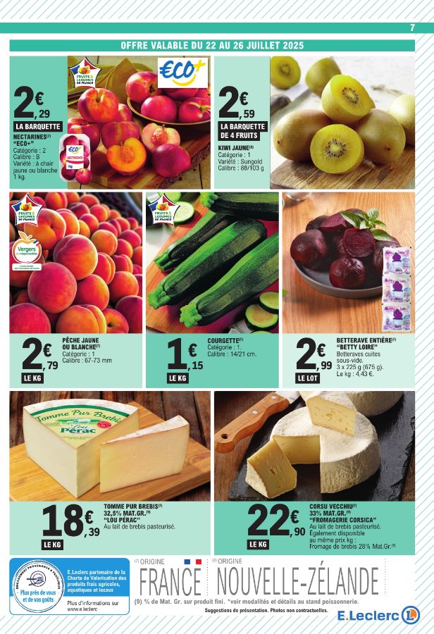 Catalogue E. Leclerc 22.07.2025 - 02.08.2025