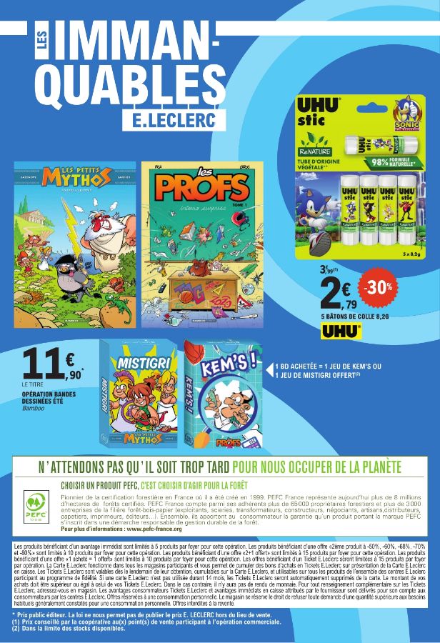 Catalogue E. Leclerc 22.07.2025 - 02.08.2025