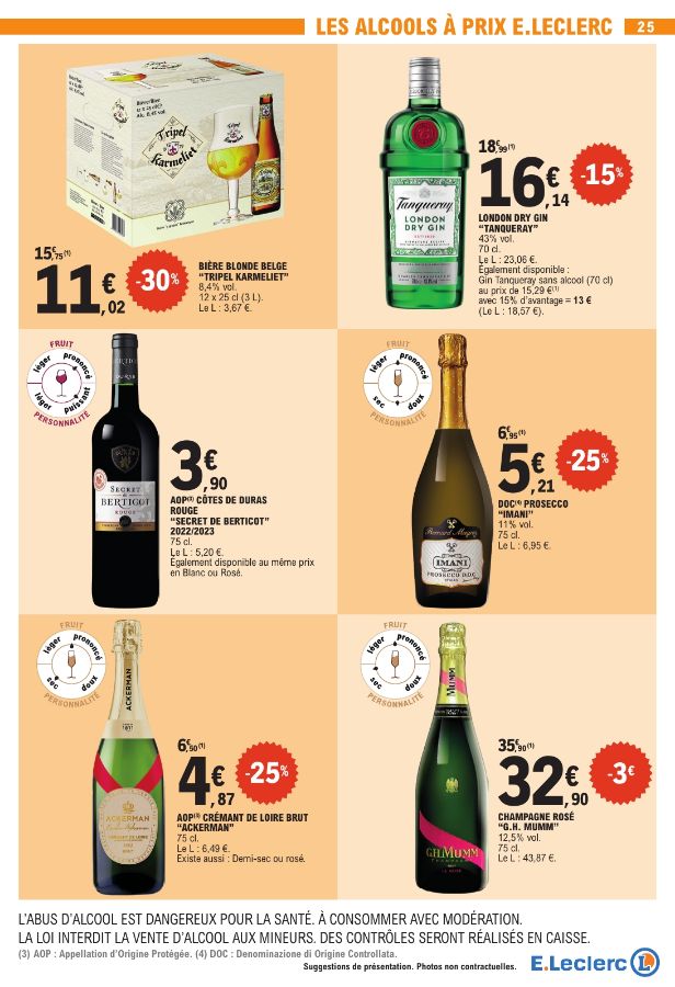 Catalogue E. Leclerc 22.07.2025 - 02.08.2025