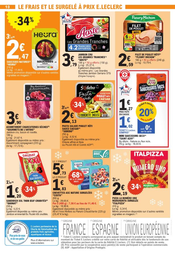 Catalogue E. Leclerc 22.07.2025 - 02.08.2025