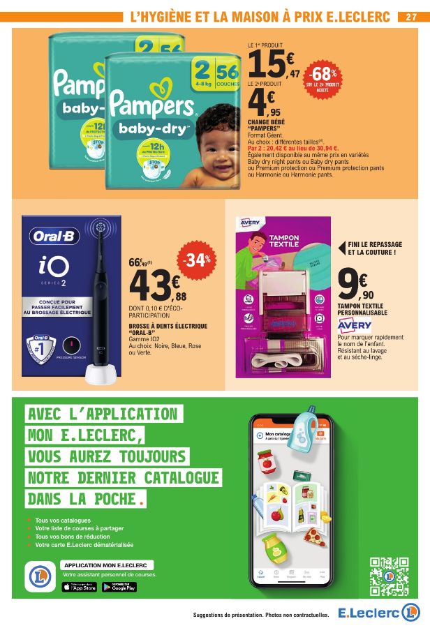 Catalogue E. Leclerc 22.07.2025 - 02.08.2025