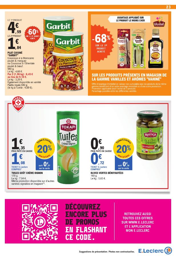 Catalogue E. Leclerc 22.07.2025 - 02.08.2025
