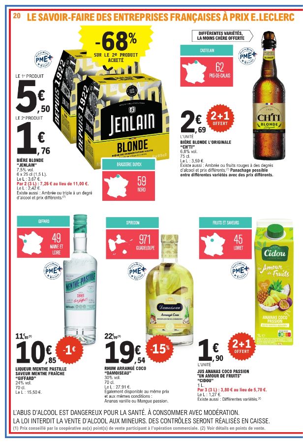 Catalogue E. Leclerc 22.07.2025 - 02.08.2025