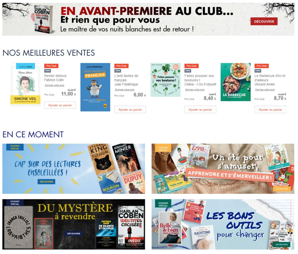 Catalogue France Loisirs 06.08.2022 - 19.08.2022