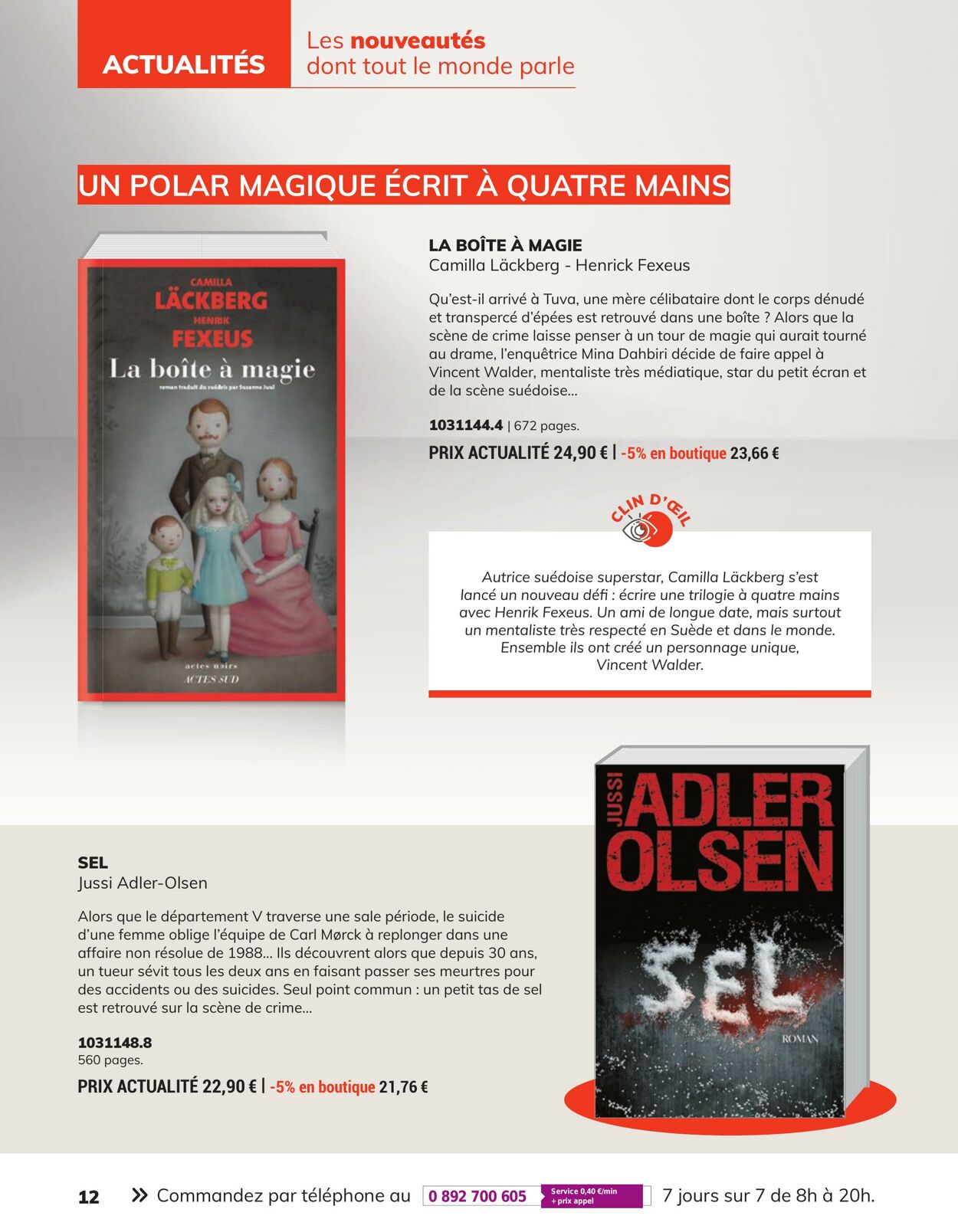 Catalogue France Loisirs 21.06.2022 - 24.08.2022