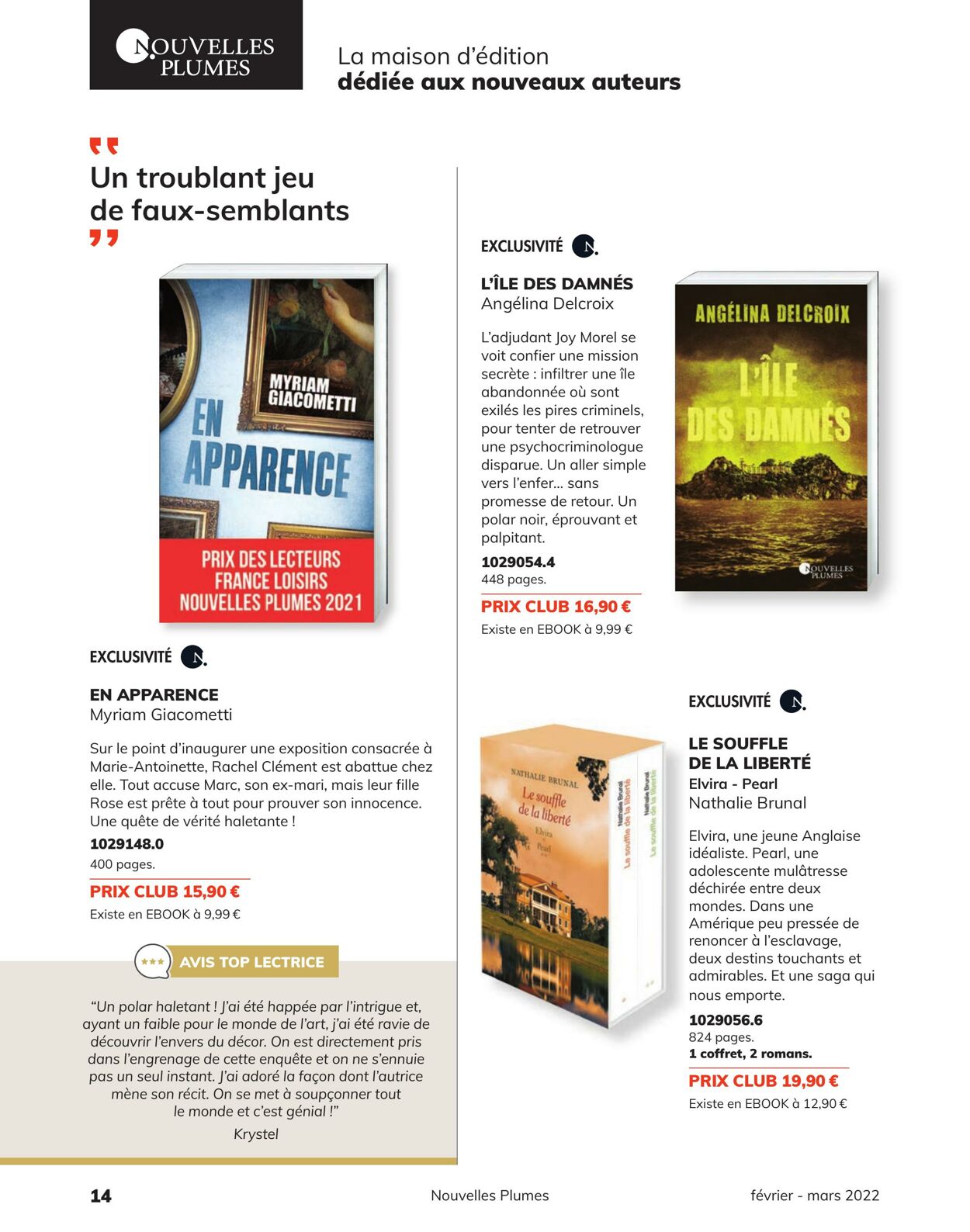 Catalogue France Loisirs 01.02.2022 - 30.06.2022