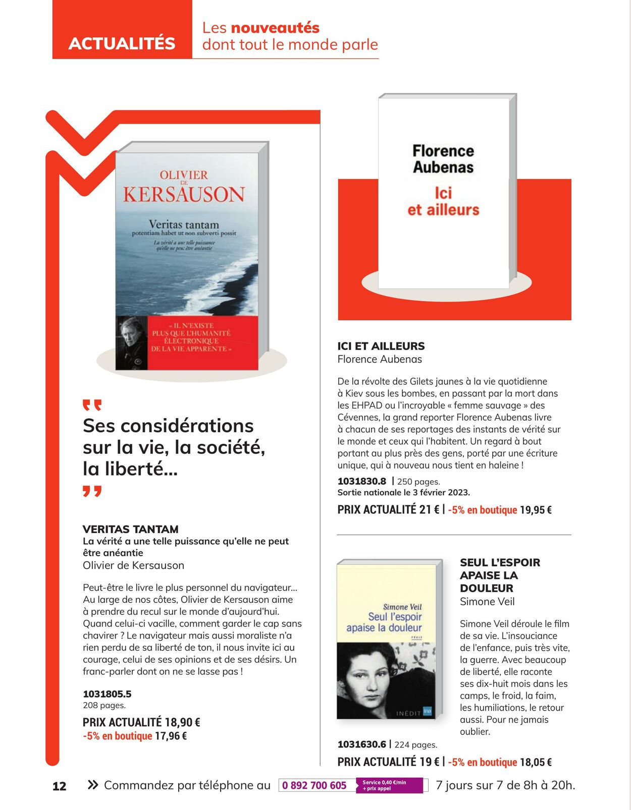 Catalogue France Loisirs 01.01.2023 - 28.02.2023