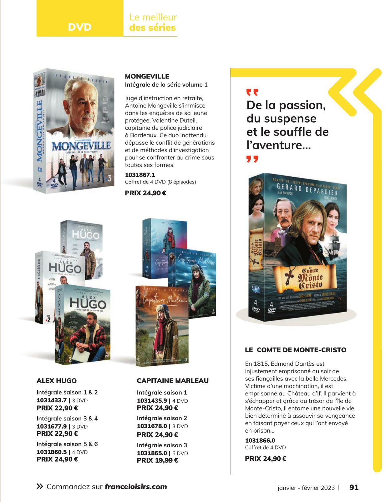 Catalogue France Loisirs 01.01.2023 - 28.02.2023