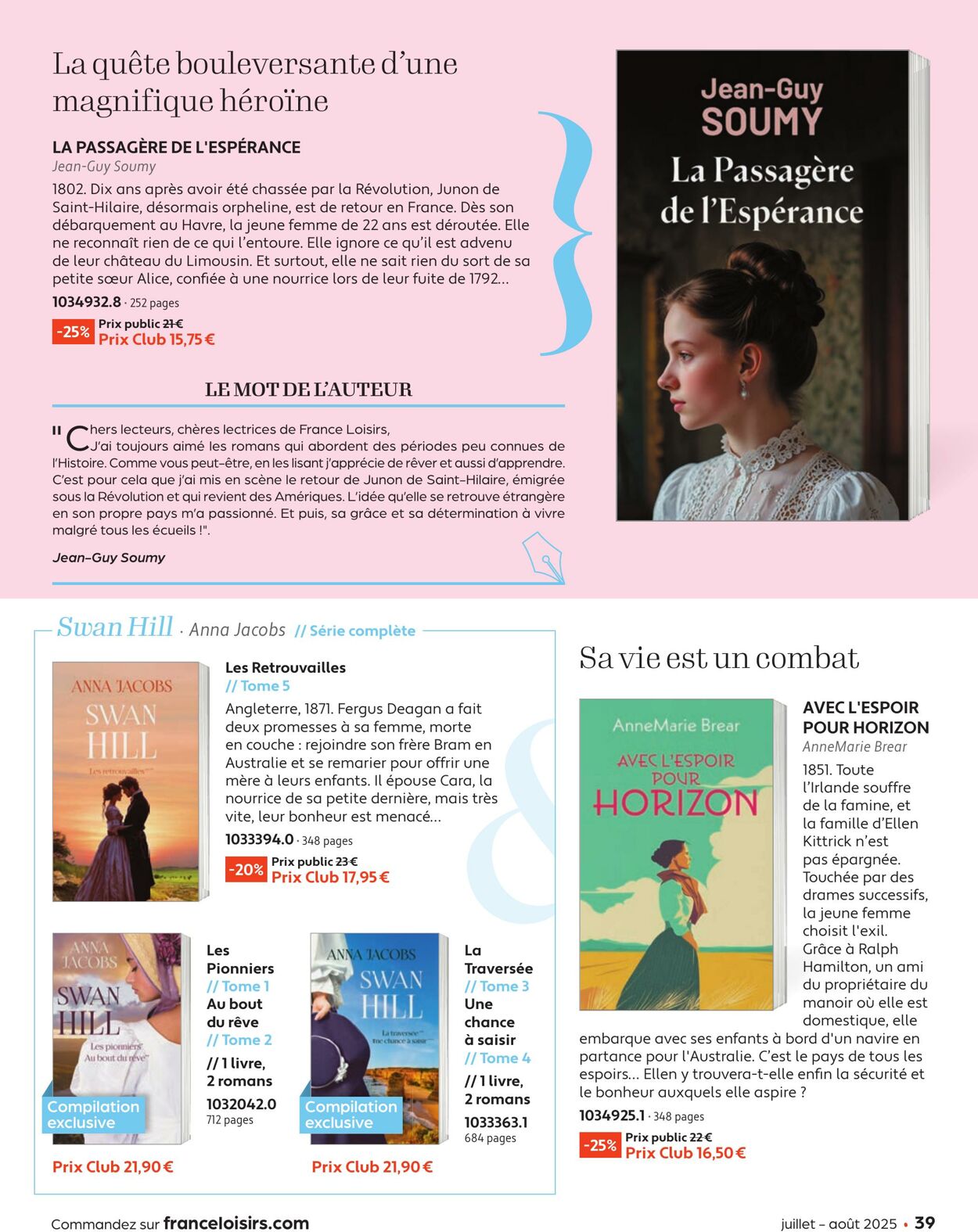 Catalogue France Loisirs 01.06.2025 - 31.07.2025