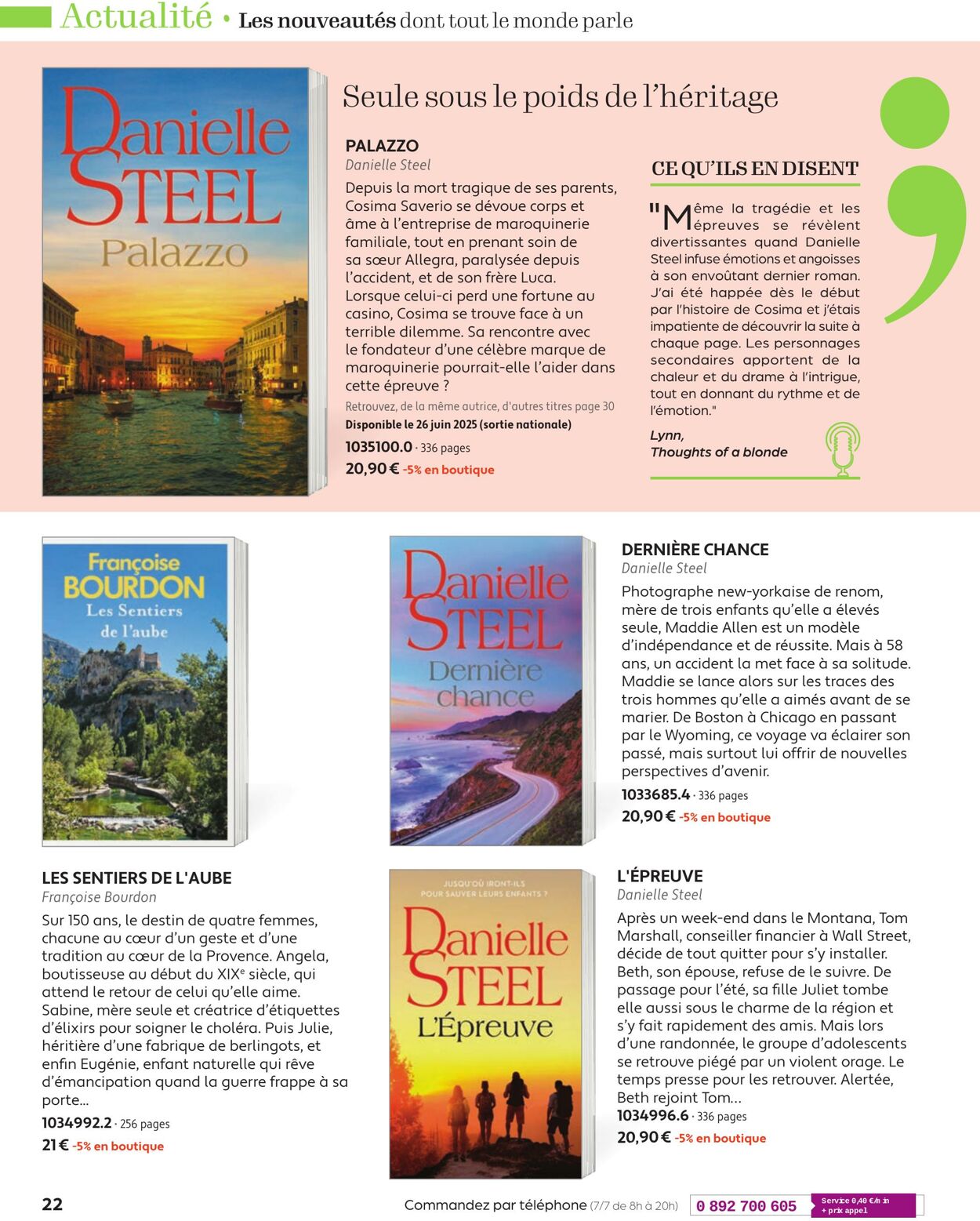 Catalogue France Loisirs 01.06.2025 - 31.07.2025