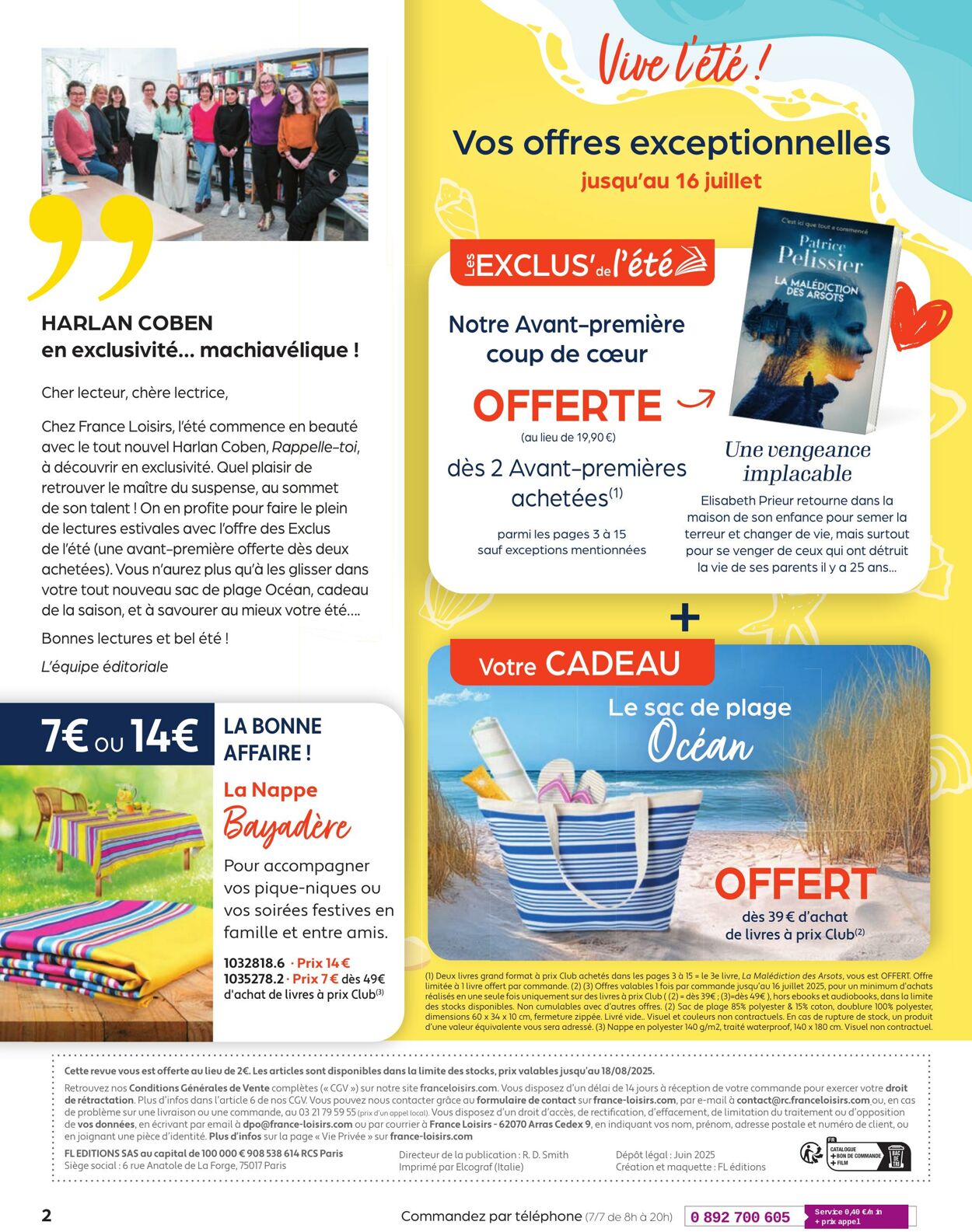 Catalogue France Loisirs 01.06.2025 - 31.07.2025