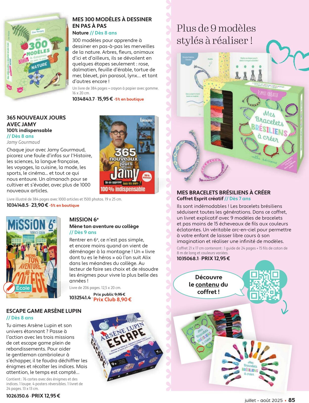 Catalogue France Loisirs 01.06.2025 - 31.07.2025