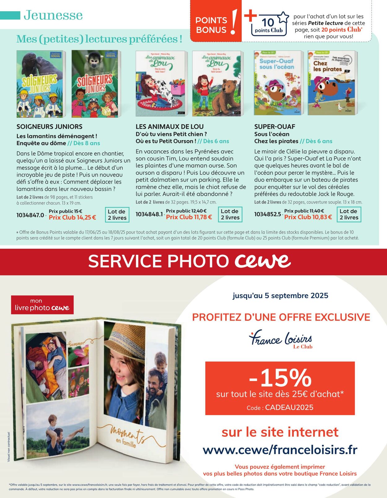 Catalogue France Loisirs 01.06.2025 - 31.07.2025