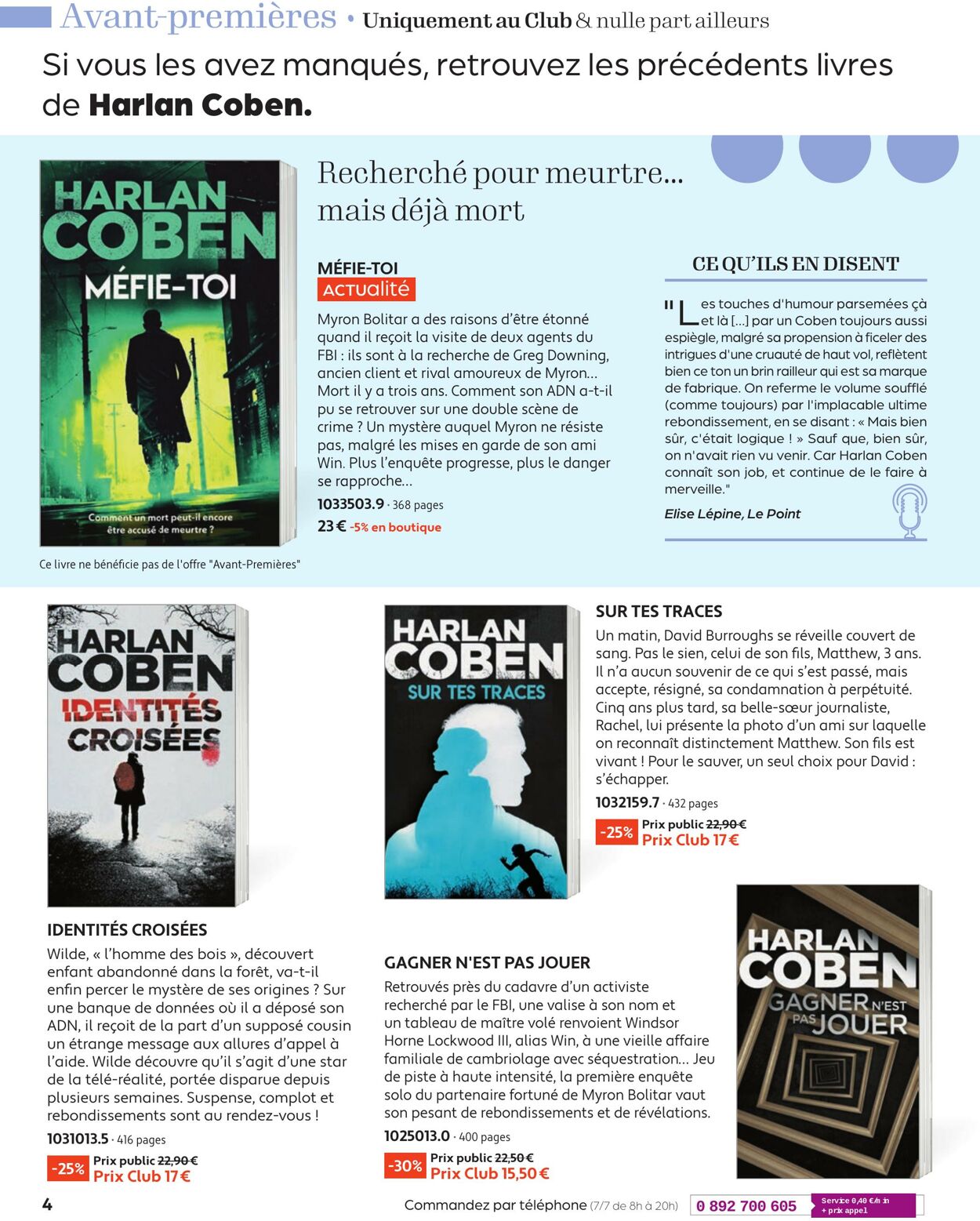 Catalogue France Loisirs 01.06.2025 - 31.07.2025