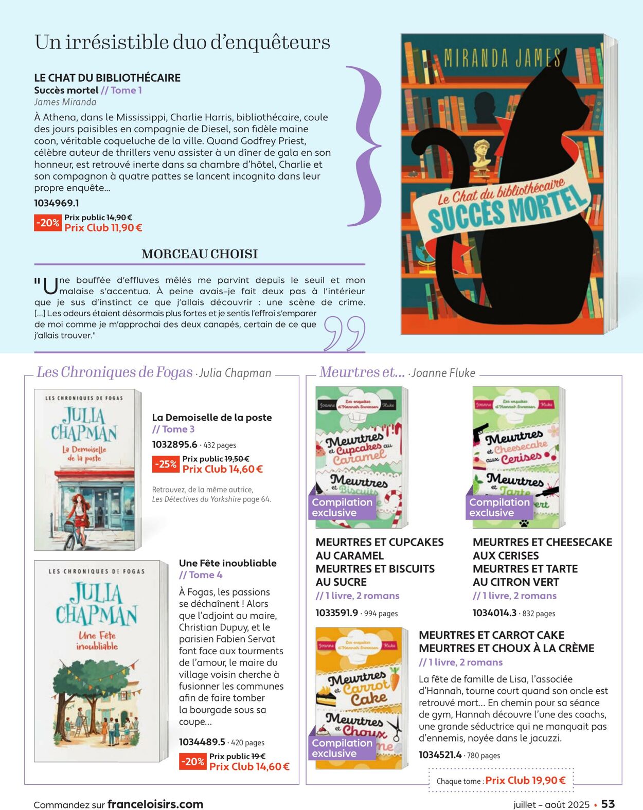 Catalogue France Loisirs 01.06.2025 - 31.07.2025