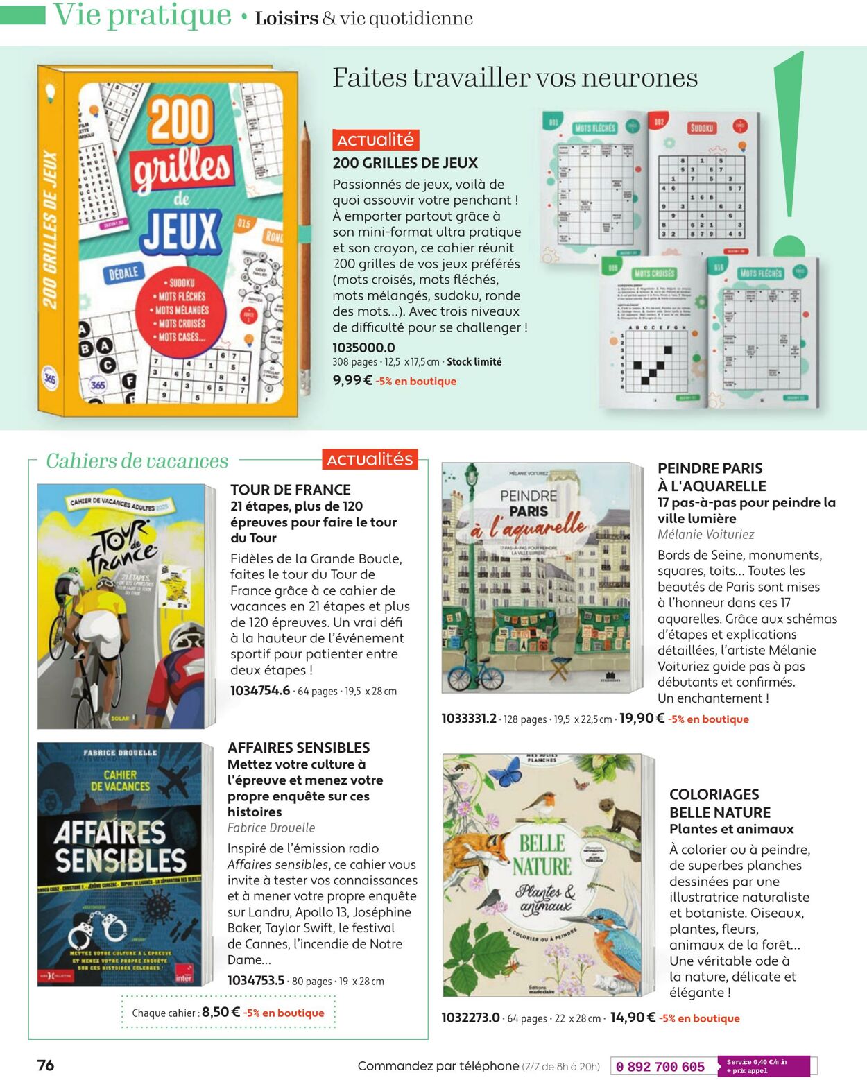 Catalogue France Loisirs 01.06.2025 - 31.07.2025